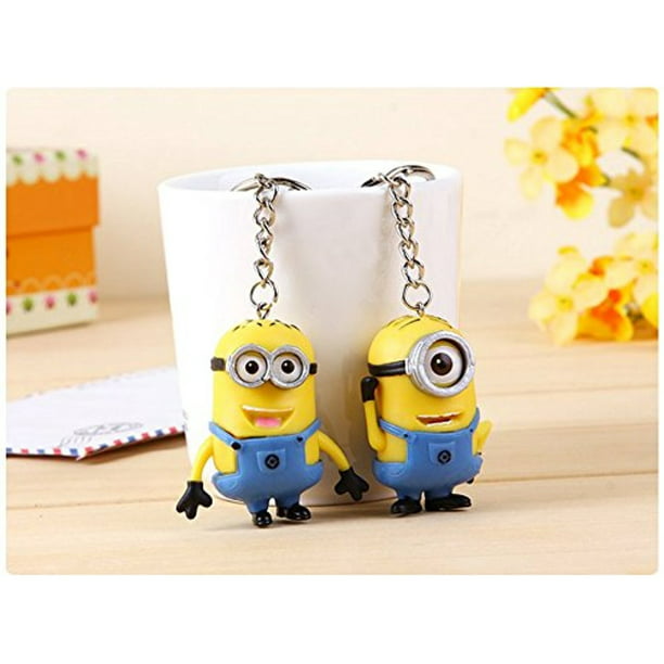 Minions All Over Print LANYARD ID Holder Keychain 